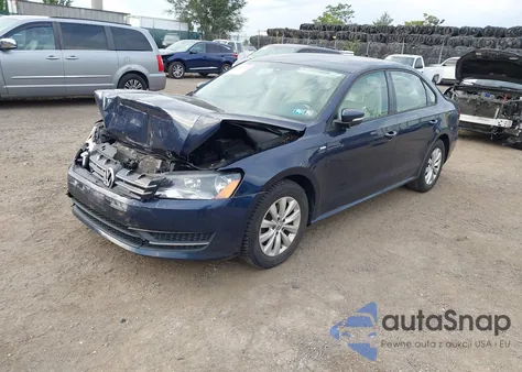 2015 Volkswagen Passat 1.8T Wolfsburg Edition из США, поврежденный, VIN 1VWAT7A36FC007715